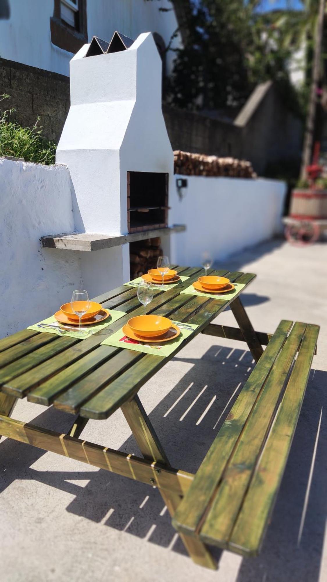Casa Dos Meus Avos Al Vila Biscoitos  Exterior foto
