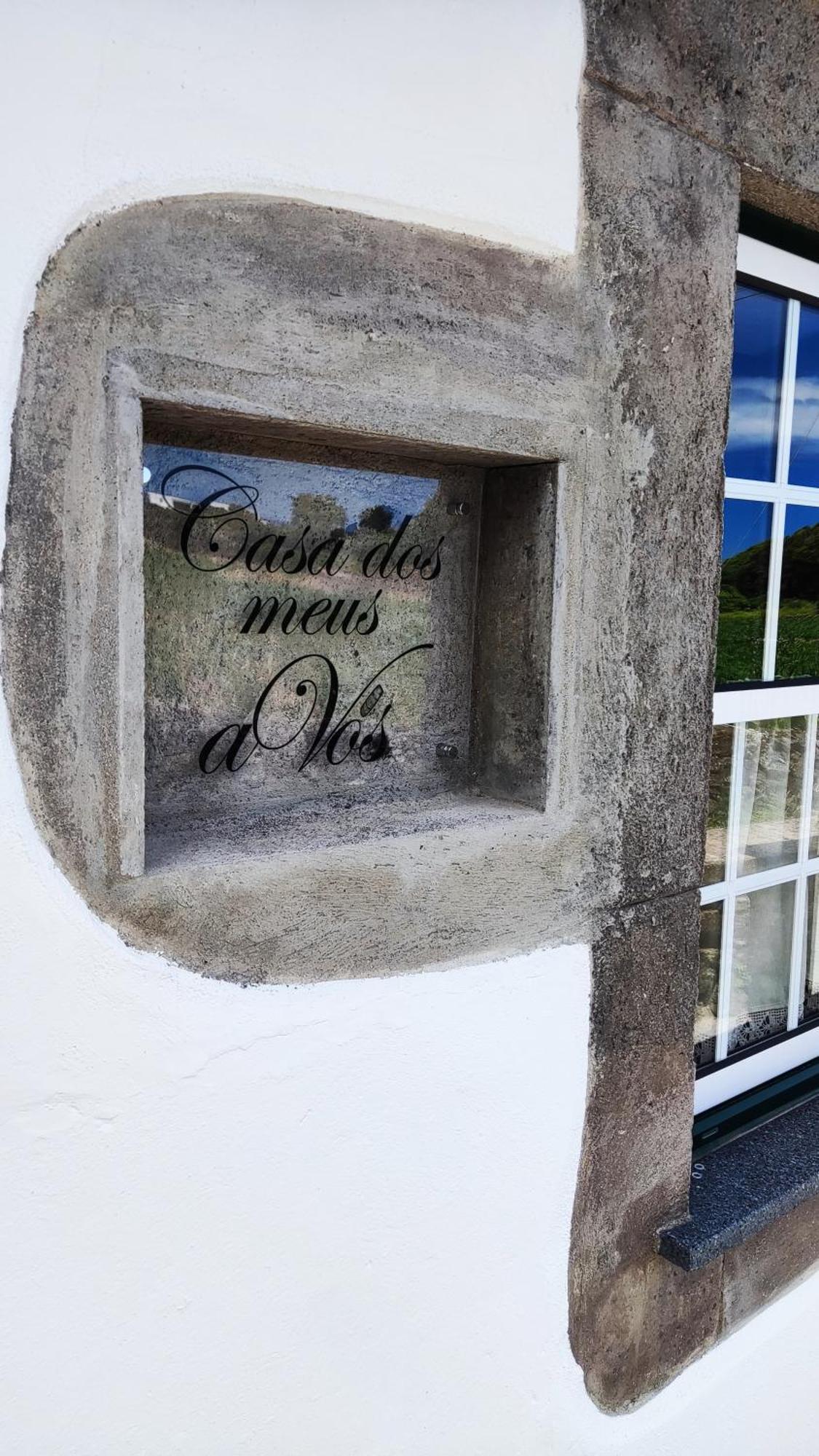 Casa Dos Meus Avos Al Vila Biscoitos  Exterior foto